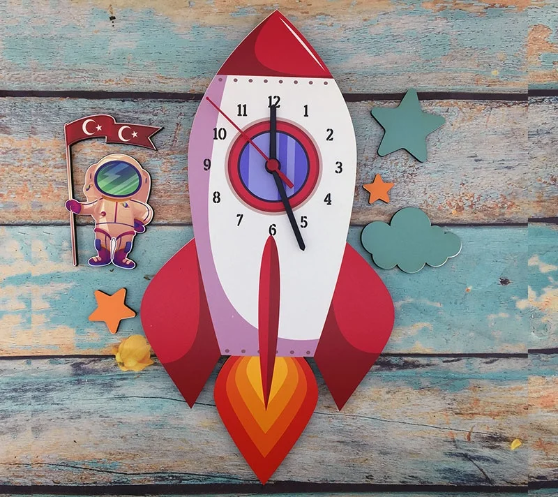 

Space Shuttle Wooden Wall Clock