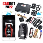 Cardot 4g Gps Gsm Умный бесключевой доступ Дистанционное пусковое устройство запуск двигателя остановка автомобильной сигнализации