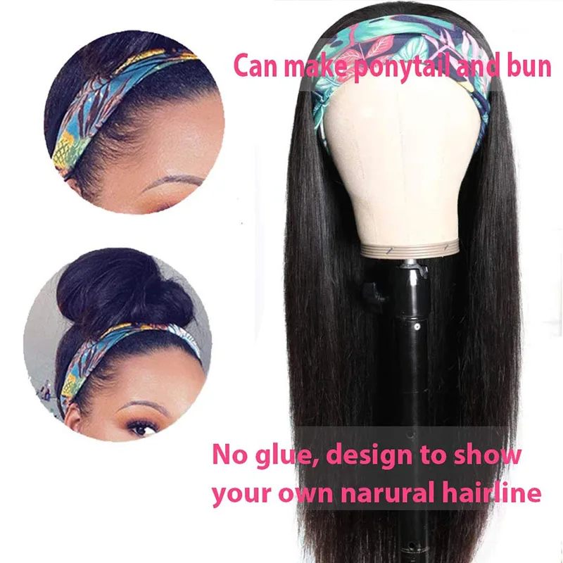 Женский обруч для волос 16 дюймов 150% | Шиньоны и парики