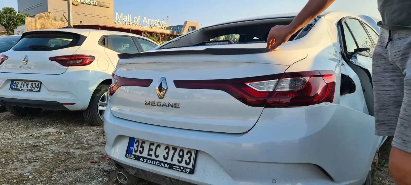 

Спойлер из АБС-пластика для Renault Megane 4 2016-2020