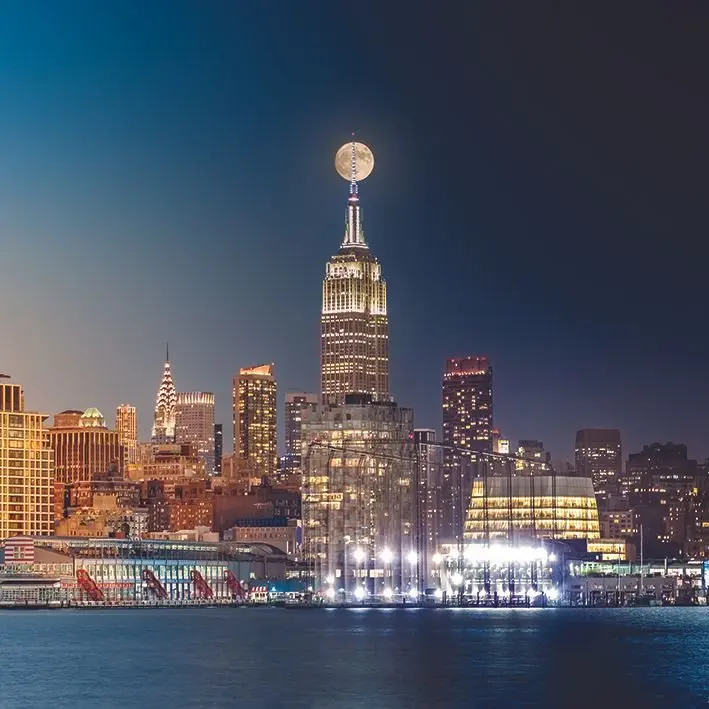 Занавески для душа из композитного материала дня и ночи с полной луной