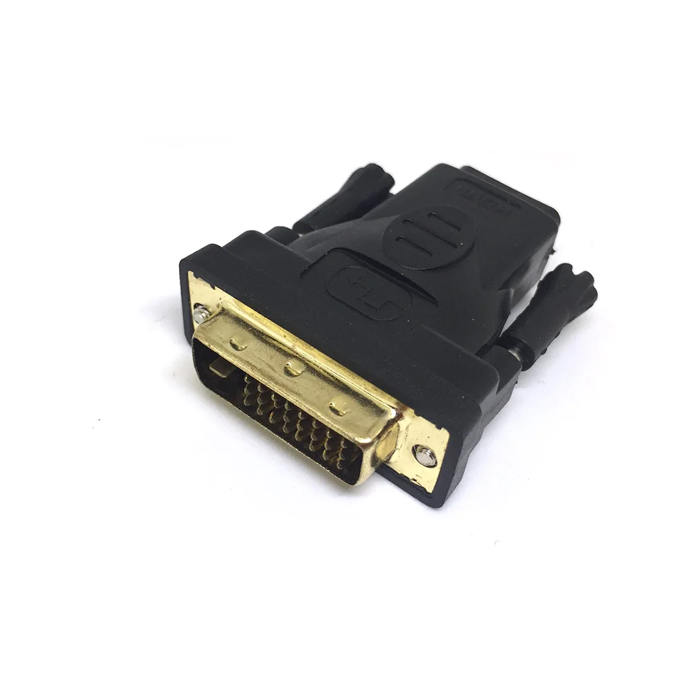 Переходник HDMI 19 pin Female to DVI D 25 Male ESPADA EDVI25m HDMI19f черный|Компьютерные кабели и разъемы|