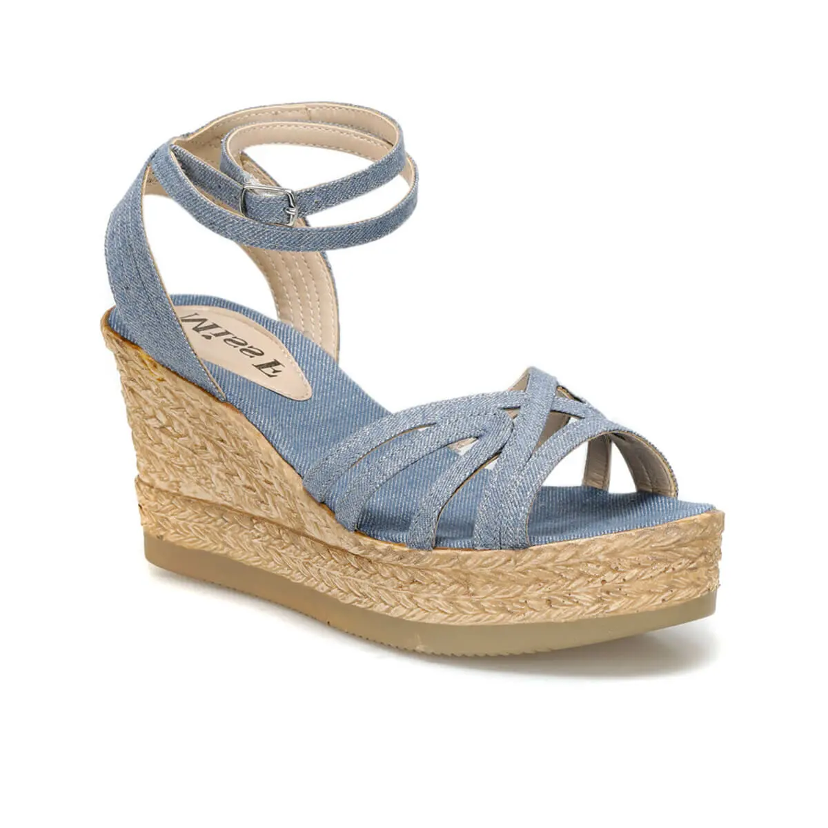 FLO/синие женские босоножки Miss F DS19121