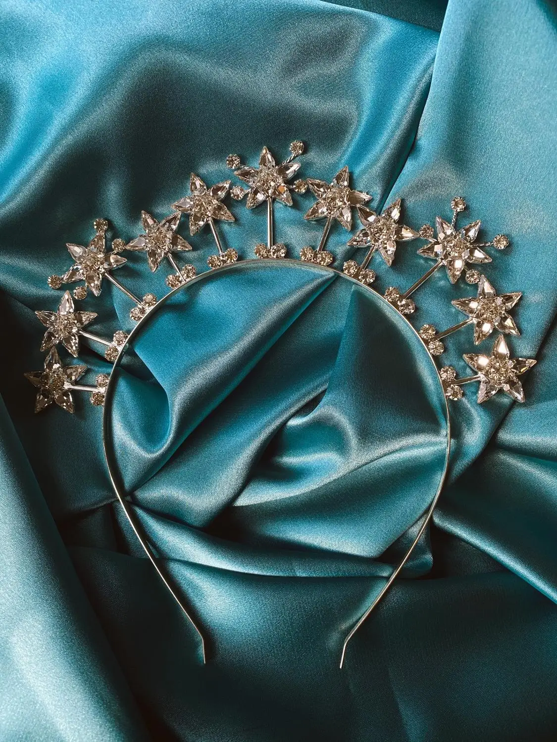 2019 свадебные аксессуары для волос украшения звезда корона невесты