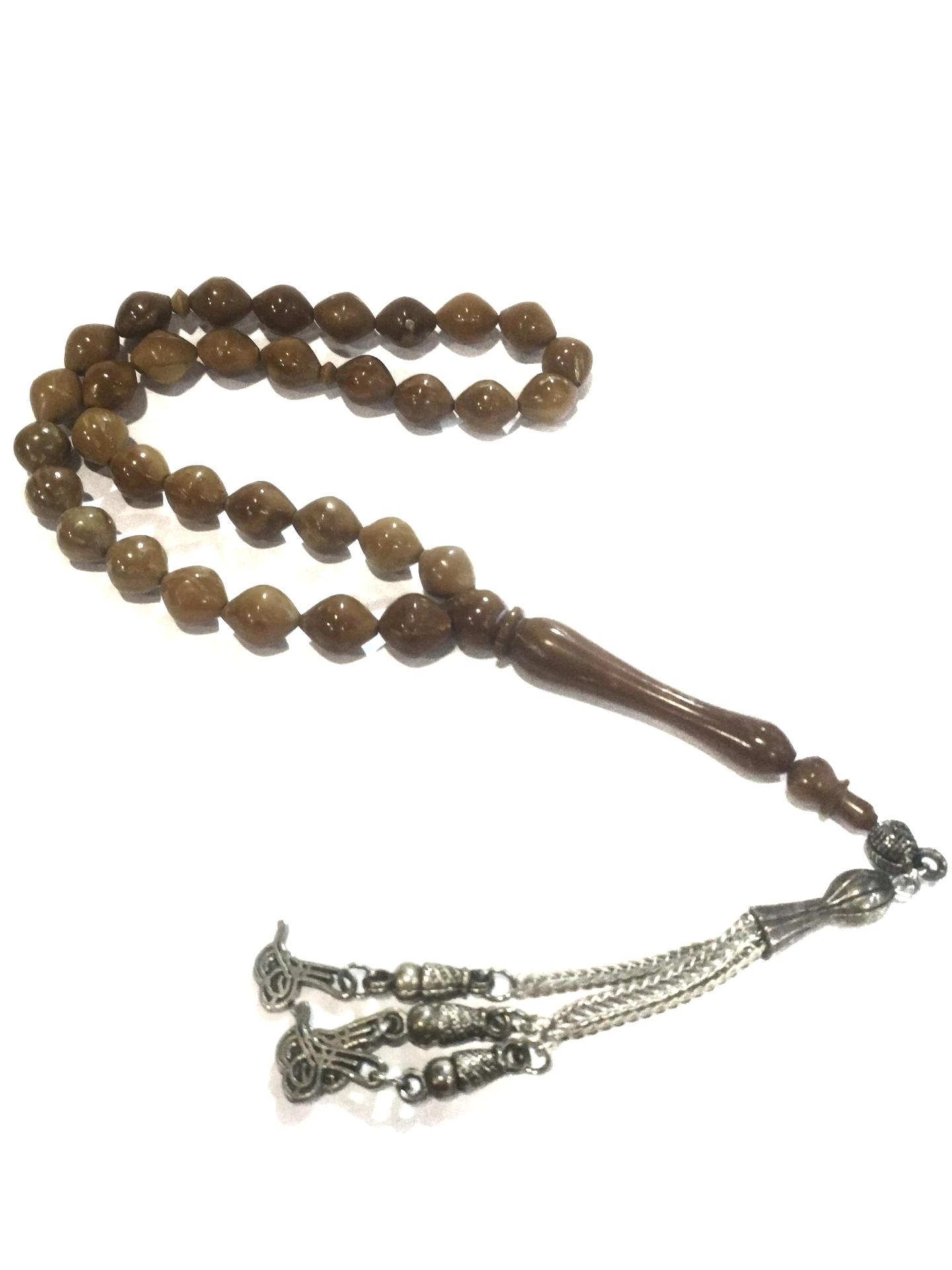 

Kuka Tasbih Prayer Bead Muslim Wood Carving Art Natural Palm Fruit Kokka Rosary Tesbih High Quality Tespih Wood 33 Handmade Reis