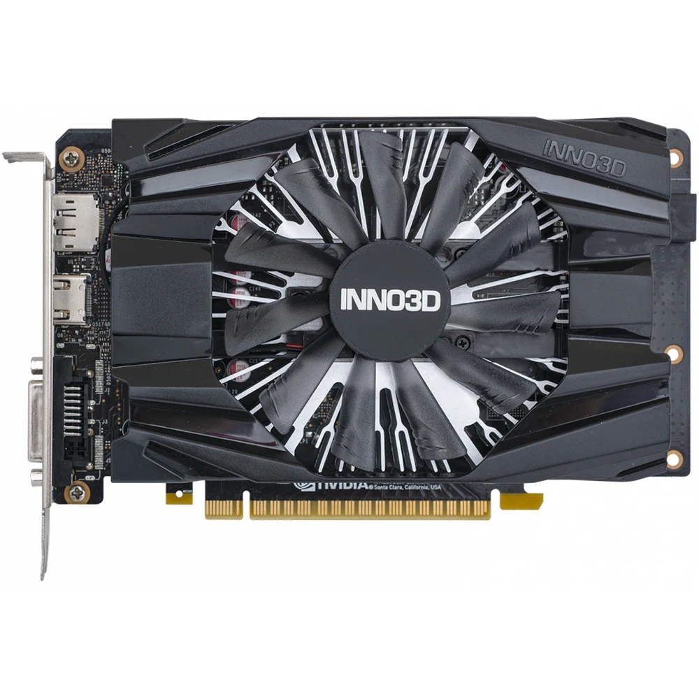 Видеокарта INNO3D Compact nVidia GeForce GTX 1650 Super 1725MHz 4096MB 12000MHz 128 bit RTL [N165S1-04D6-1720VA29] | Компьютеры