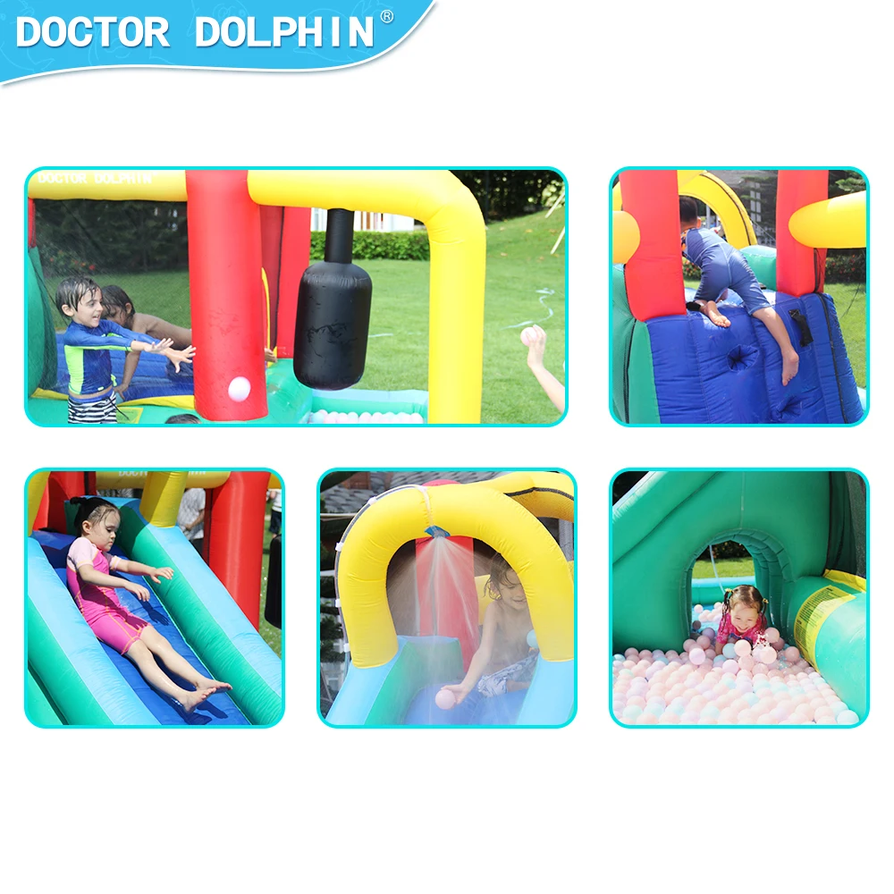 Home Use Cheap Kids Hot Sale Inflatable Water Slide Jumping Bouncy Castle With Pool | Toys
