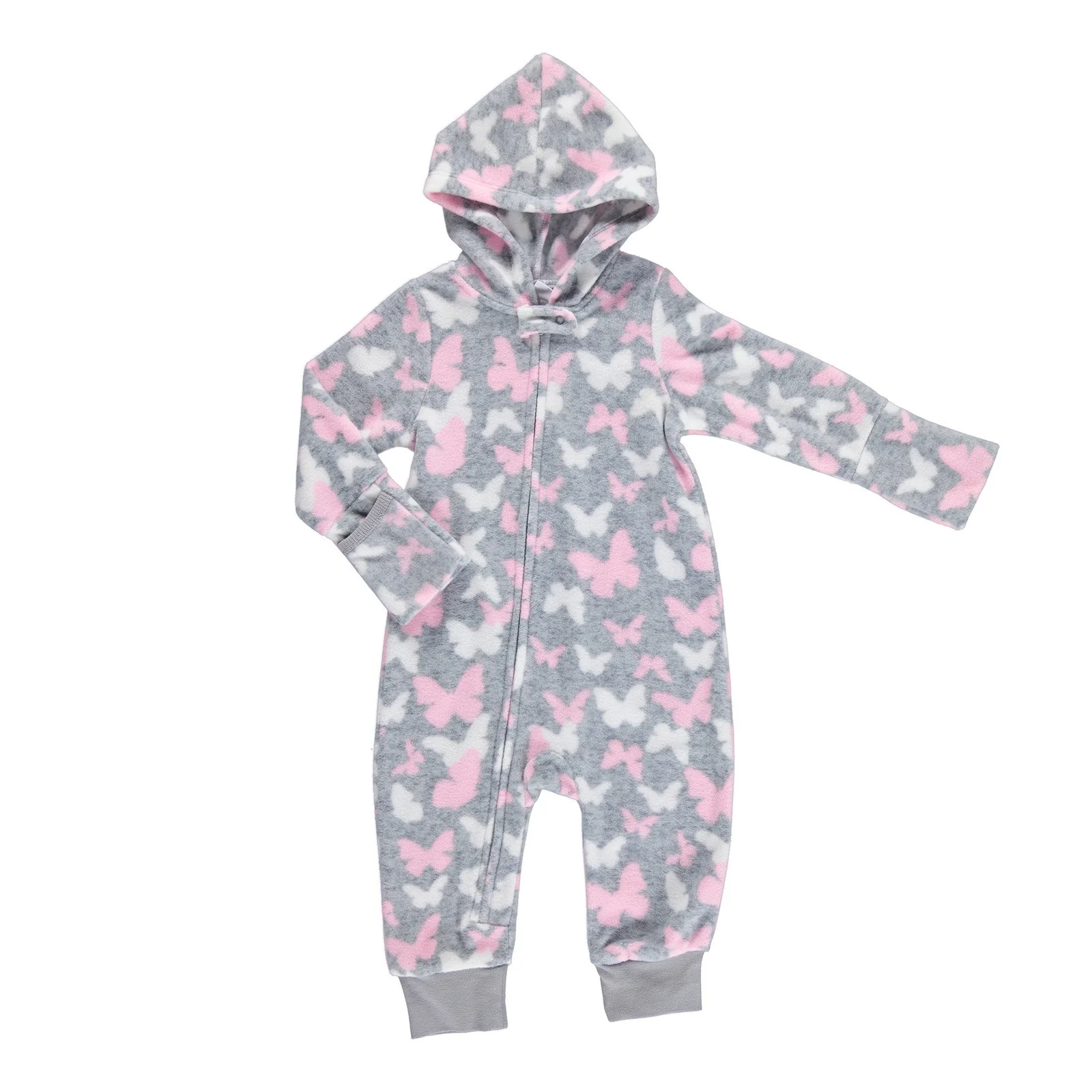 Ebebek HelloBaby/зимняя куртка с застежкой молнией и капюшоном Детский комбинезон| |
