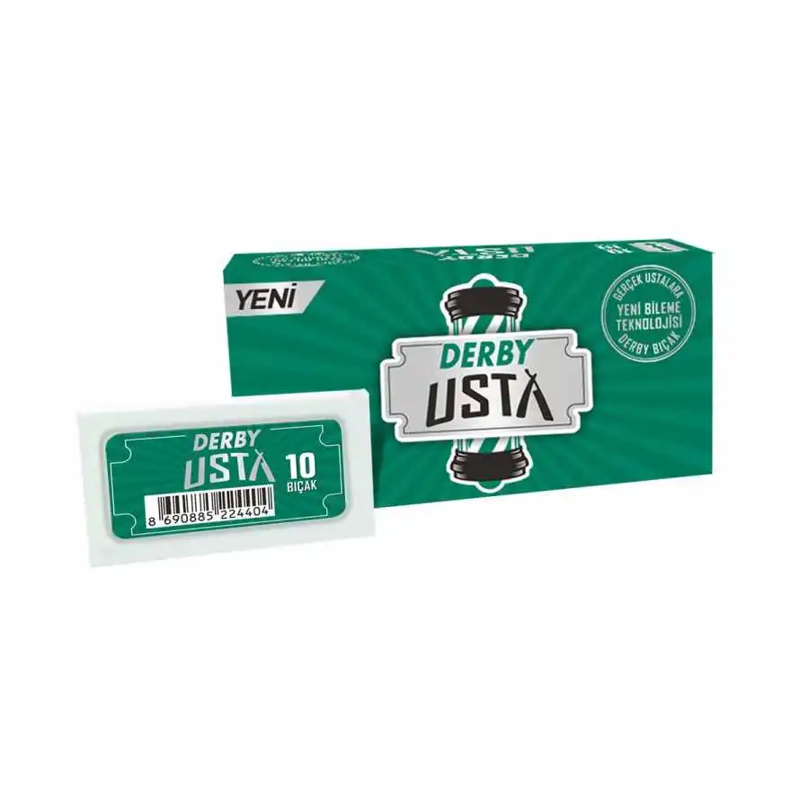 

Derby Master Platinum Coated Safety Razor Shaving Razor Double Edge Razor Barber Blades 50 pcs 100 pcs 200 pcs