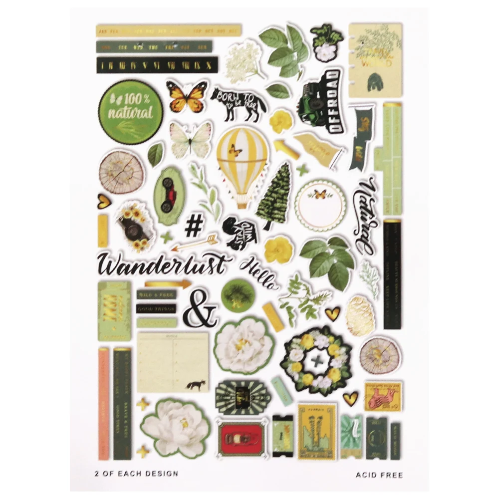 

178pcs Paper Diecuts Ephemera Shape Printed Scrapbooking Paper Pack For Card Making Handmade Background Decorative Paper Craft