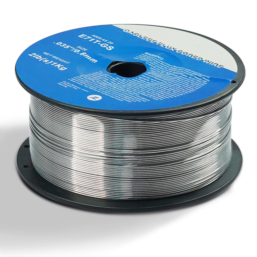 

Flux Core Wire Self-shielded No Gas Mig Wire 1KG 0.8mm Carbon Steel Flux Core Wire Mig Welding Gasless Wire