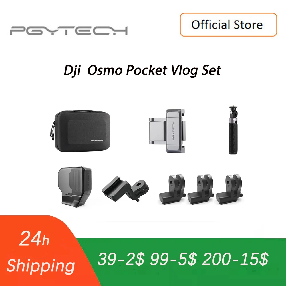

PGYTECH dji Osomo Pocket Vlooging Set Combo Accessory Set for osmo pocket