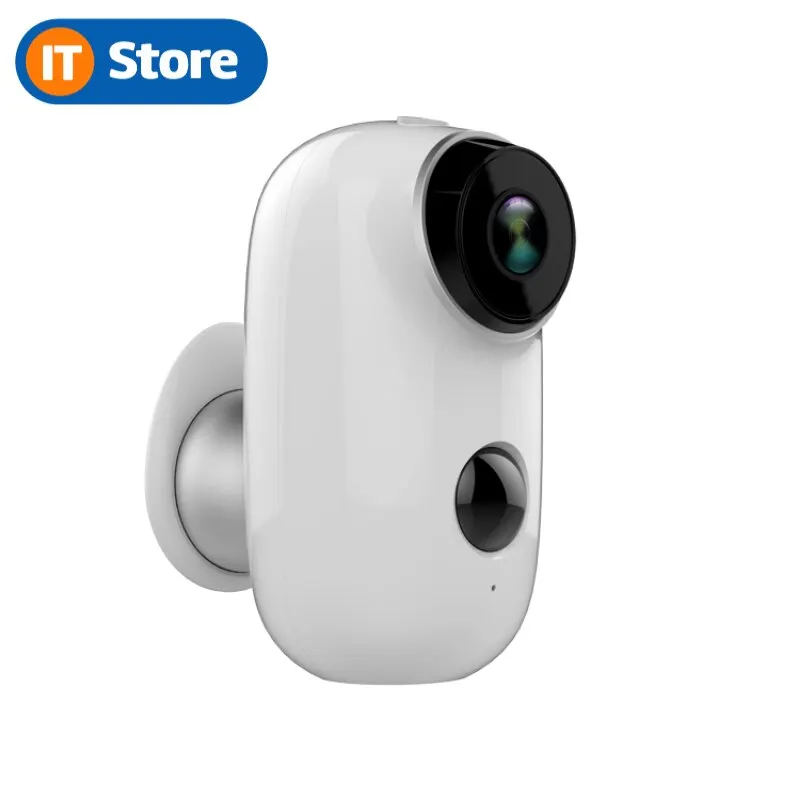 Беспроводная перезаряжаемая Wi Fi камера с питанием от аккумулятора домашняя