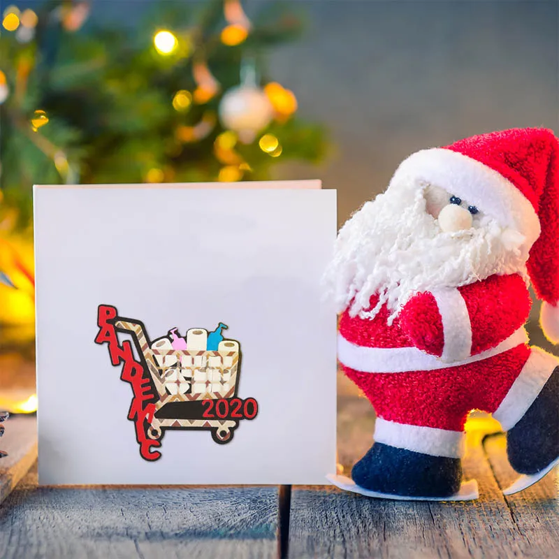 Металлический трафарет оставайся дома 2020 | Дом и сад