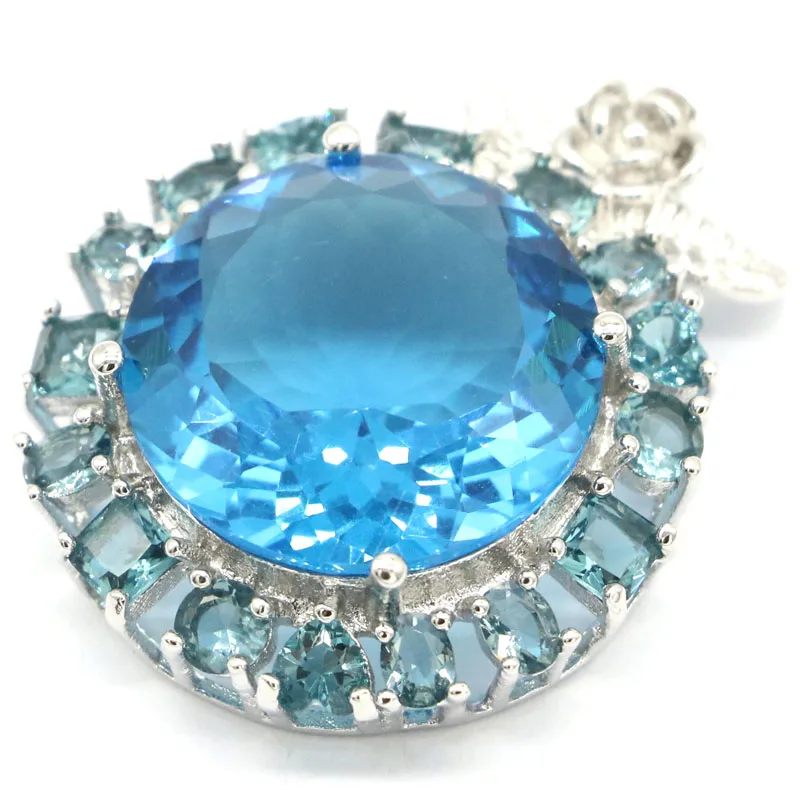 Изысканная Блестящая серебряная подвеска 34x29 мм с изображением лондонского