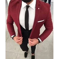 2021 hot sale red jacket vest with black pants groom tuxedos business suit party suit costume homme mariage %d0%be%d0%b4%d0%b5%d0%b6%d0%b4%d0%b0 %d0%b4%d0%bb%d1%8f %d0%b6%d0%b5%d0%bd%d0%b8%d1%85%d0%b0