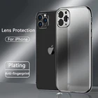 Чехол для iphone 11, 12, 13 Pro, XS Max, X, XR, 6s, 7, 8 Plus, силиконовый, с защитой камеры