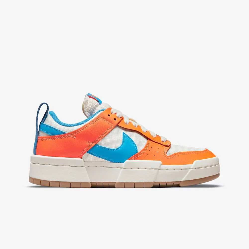 Оригинальные женские оранжевые спортивные туфли Nike Dunk Low Disrupt 'sup'' (W) | Спорт