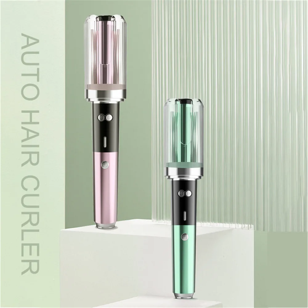 

Automatic Curling Iron LCD Ceramic Rotating Hair Waver Magic Curling Wand Irons Hair Styling Tools Adjustable Temperature Irons