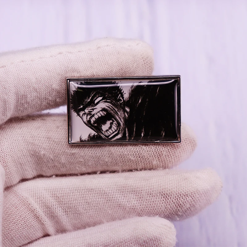 Брошь с булавкой в стиле Манга | Украшения и аксессуары