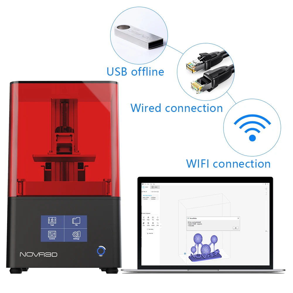 3d принтер Bene4 MONO 6 08 дюйма 2K УФ фотоотверждения ЖК-дисплей высокое качество печати