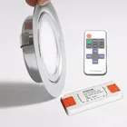 Встраиваемое освещение 3 Вт, 5 Вт, 7 Вт, тонкий трансформатор, дистанционное управление, 12 В, домашнее освещение для кухни, потолочного шкафа, Прямая поставка