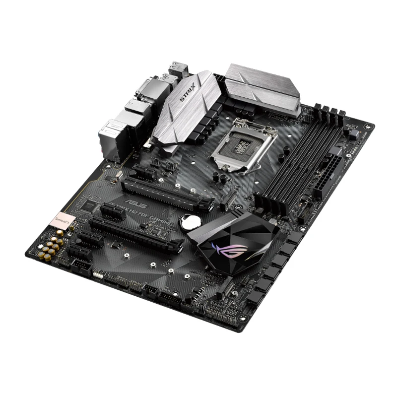 Игровая материнская плата ASUS ROG STRIX H270F 1151 DDR4 Поддержка процессоров Core i7/i5/i3 7-го