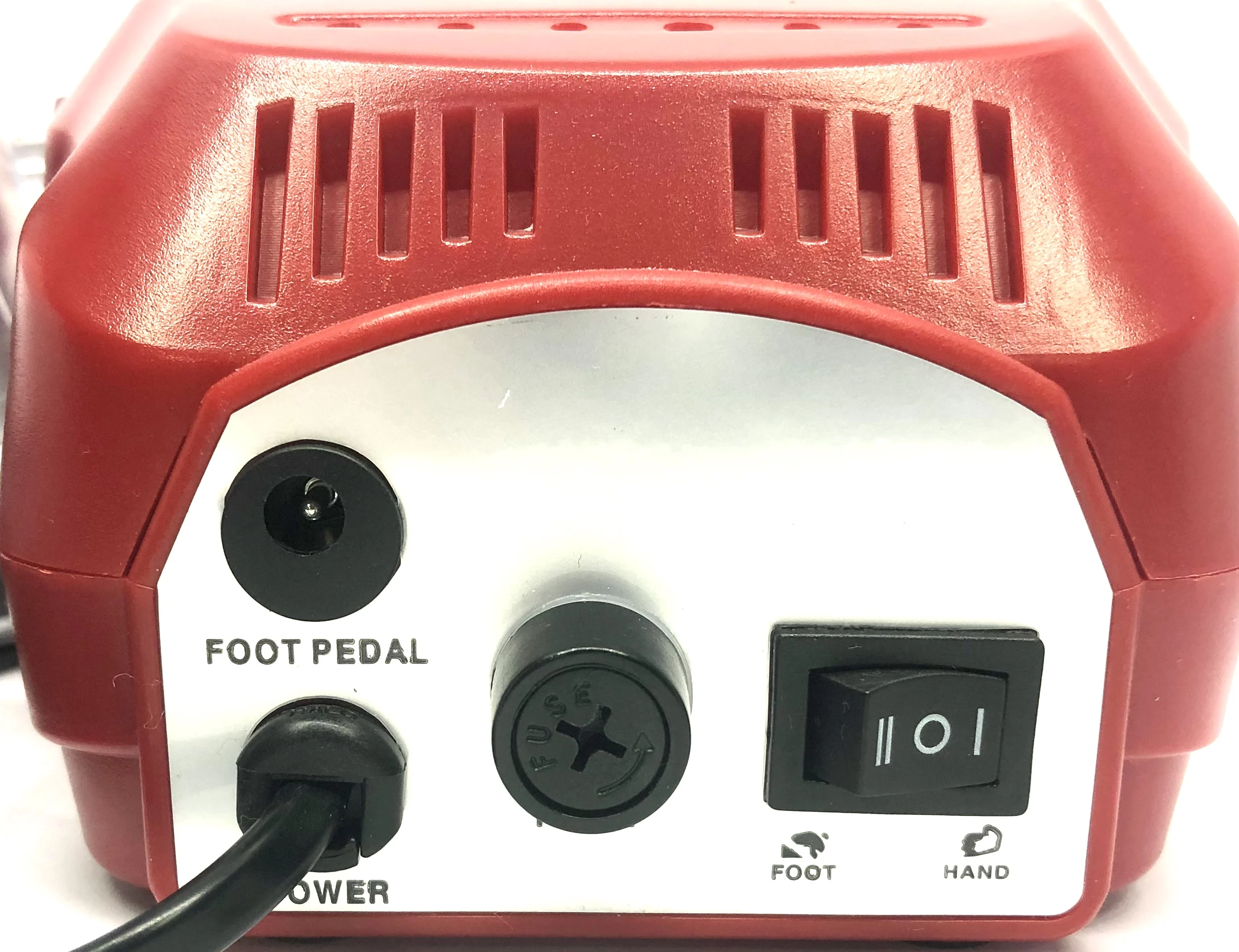 Аппарат для маникюра и педикюра 35000 оборотов 45 ватт ZS-601 red