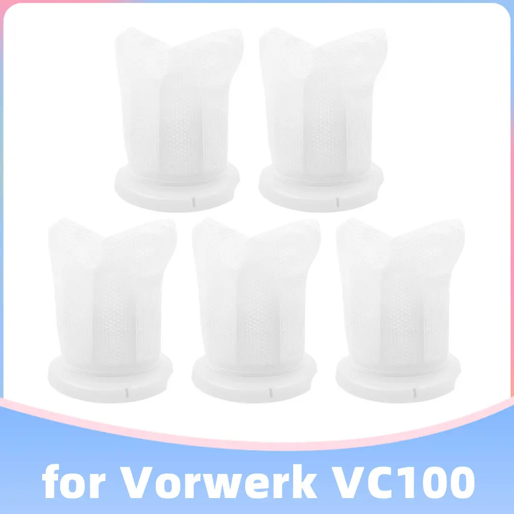 Replacement Spare Kit Soft Inner Filter for Vorwerk Kobold VC100 Handheld Vacuum Cleaner Accessories