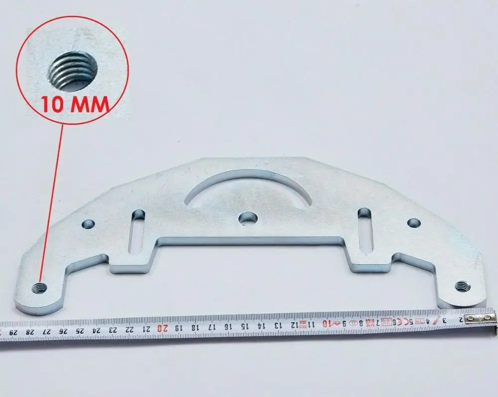 Ленточная шлифовальная машина TR плита для ножей 2x72 дюйма отверстие 10 мм|Абразивы|