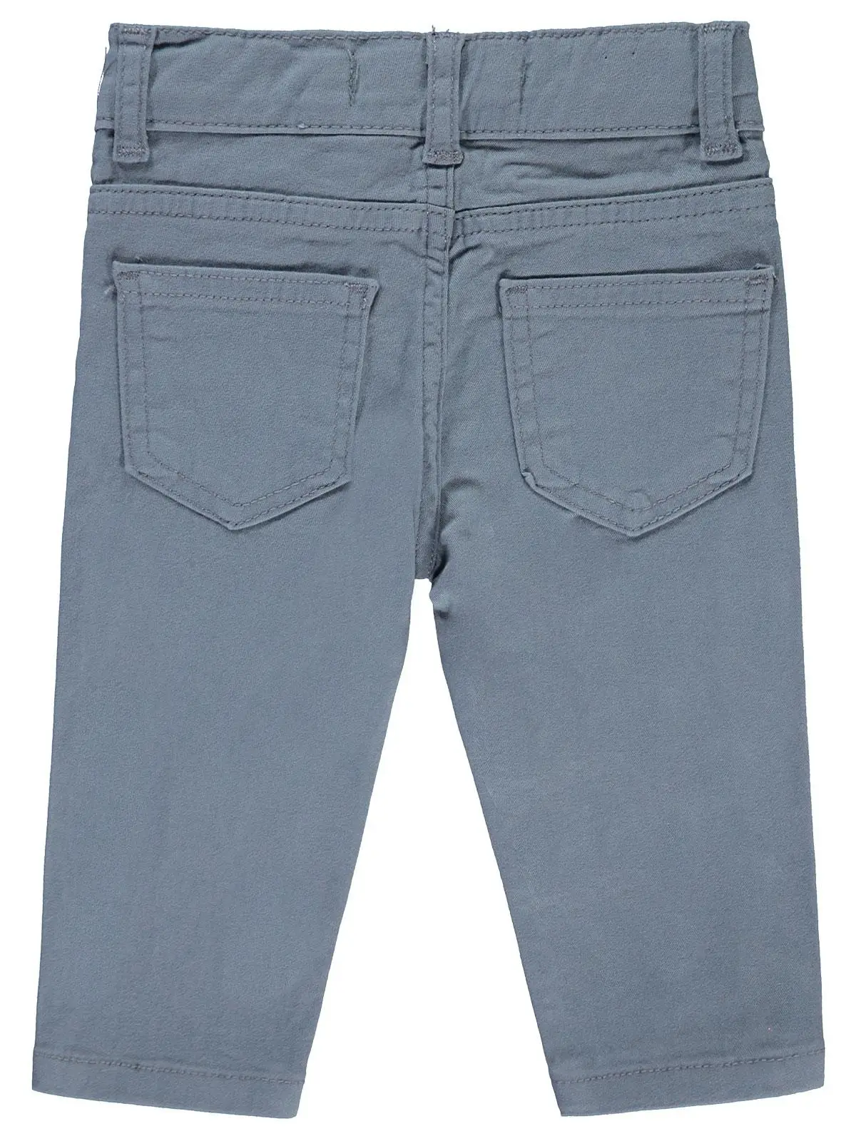 

Civil Baby Boy Gabardine Trousers 6-9 9-12 12-18 18-24 Months Smoked Color 97% Cotton 3% Elastane