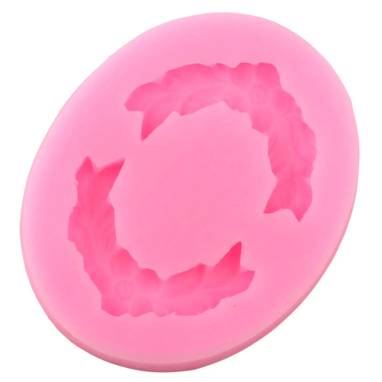 Венок силиконовая форма для торта бордюр цветок помадные формы инструменты