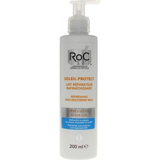 

RoC Soleil Protect Refreshing Skin After Sun Milk Moisturizing Sunblock Skin Protective Cream 200 ml