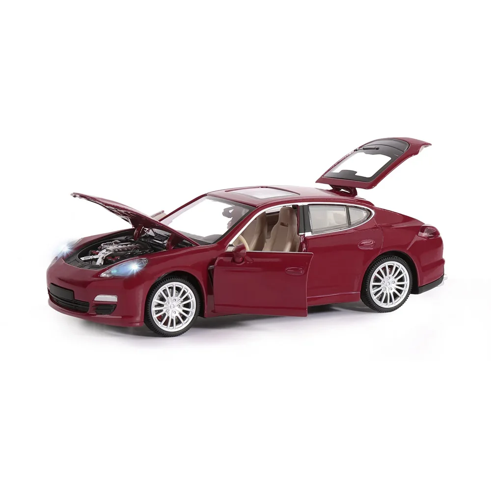Машинка металлическая 1:24 Porsche Panamera S откр.двери капот и багажник свободный ход