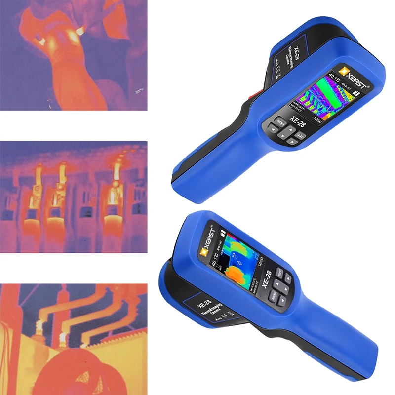 Портативная тепловизионная камера с разрешением 3000 пикселей цифровой дисплей