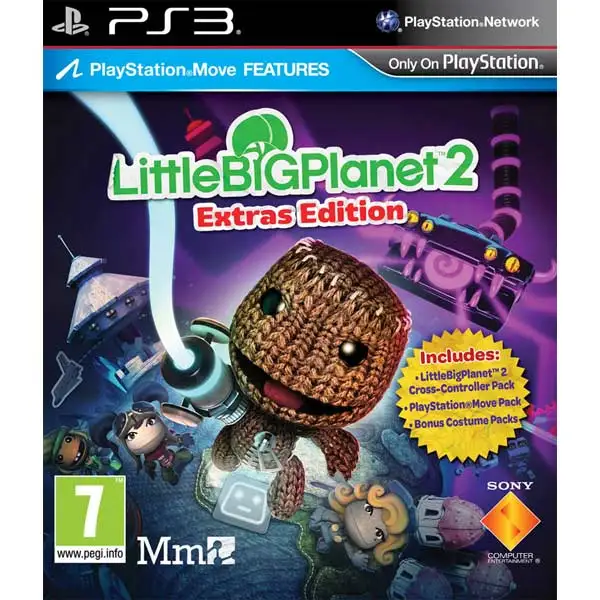 PS3 disc littlebig planet 2 extra edition Rus used |
