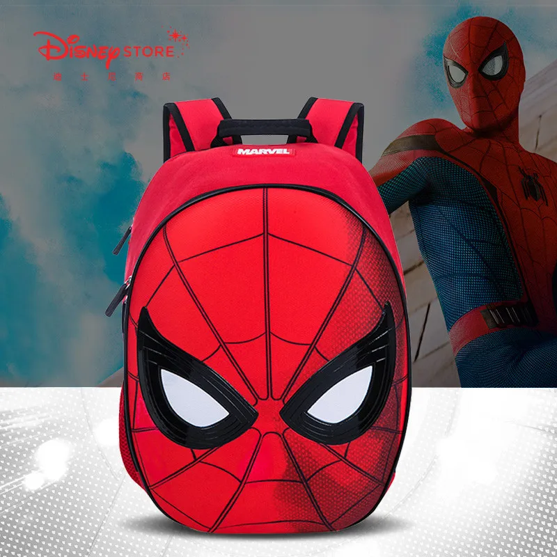 Disney Cartoon Schoolbag Student Boy Girl Shoulder Bag Large Capacity Bag Outdoor Travel Waterproof Backpack Festival Gifts