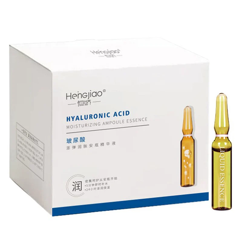 

28pcs Fullerene Hyaluronic Acid Ampoule Face Serum Shrink Pores Anti-Ance Nicotinamide Whitening Injection Moisturizing Wrinkle