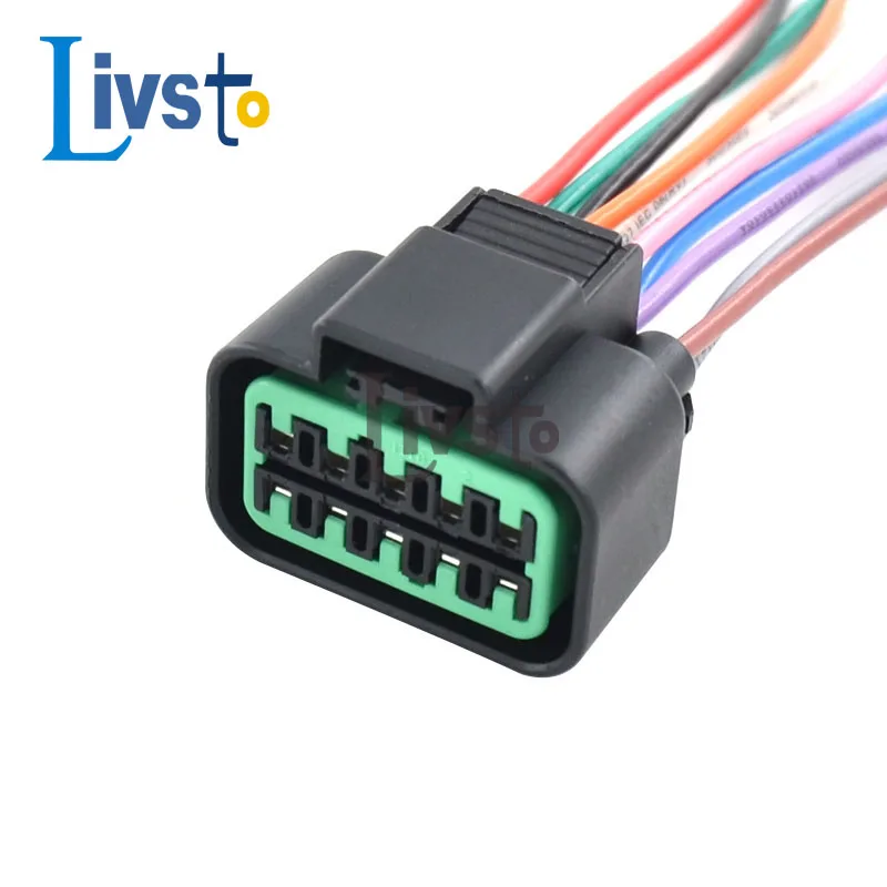 10 Pin 2.2 женский автомобильный проводной соединитель для современных фар Kia штепсельная вилка