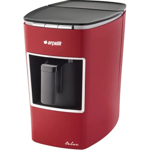 

Турецкая кофемашина красного цвета Arcelik K 3400 Telve