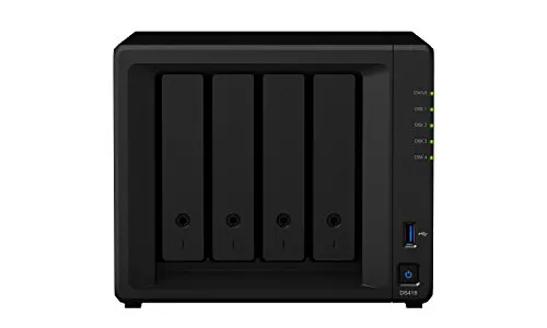 Synology DS418 - Diskstation powerful NAS 4 bays for home and office users | Компьютеры и офис