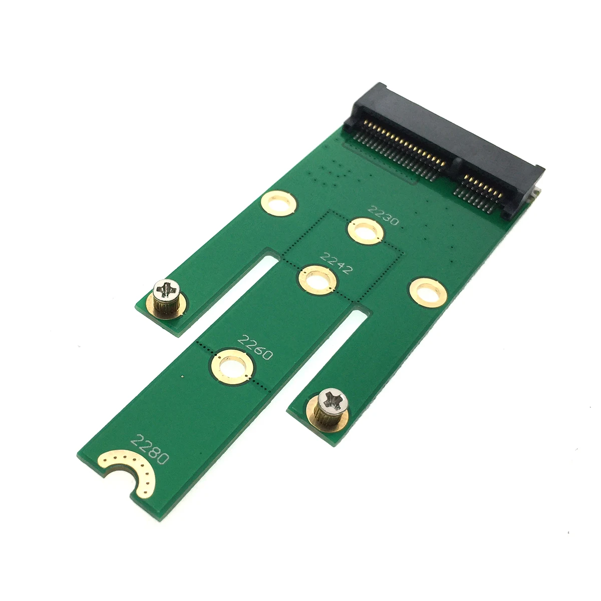 Adapter for connecting SSD with mSATA connector to M.2 ngff/M + B key/ | Компьютеры и офис