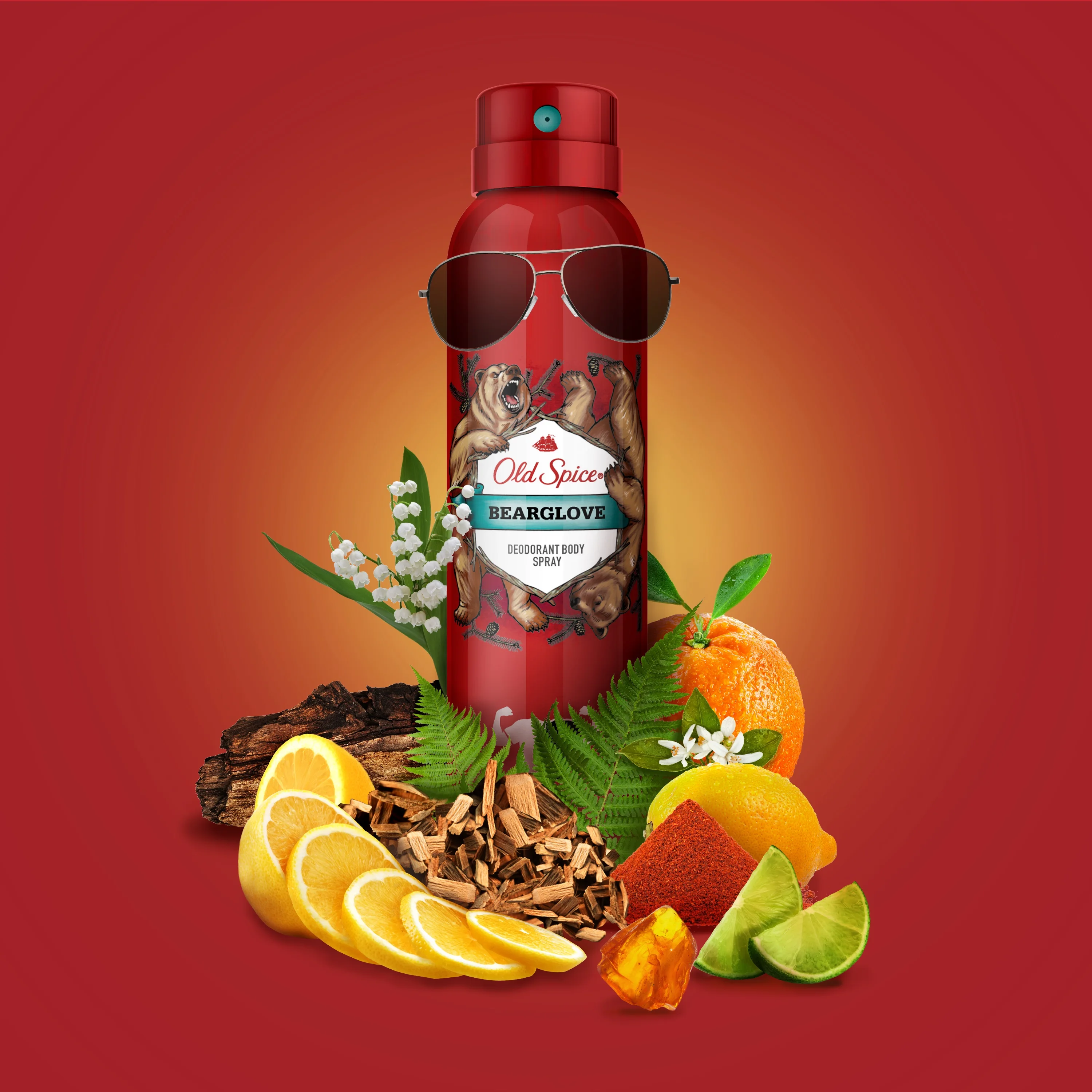 Аэрозольный дезодорант Old Spice Дикий аромат Bearglove 150 мл. | Красота и здоровье