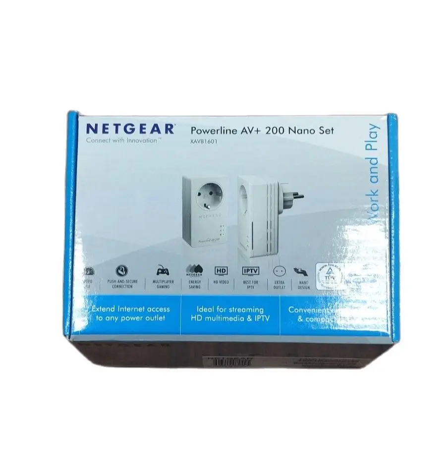 Комплект PLC адаптеров NetGear Powerline AV+ 200 Nano Set | Компьютеры и офис