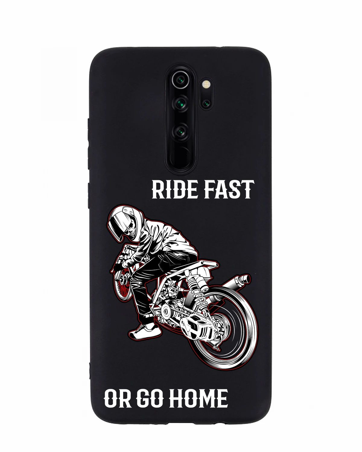 Силиконовый чехол Мобилиус на Xiaomi Redmi Note 8 Pro рисунок Мотоциклы |