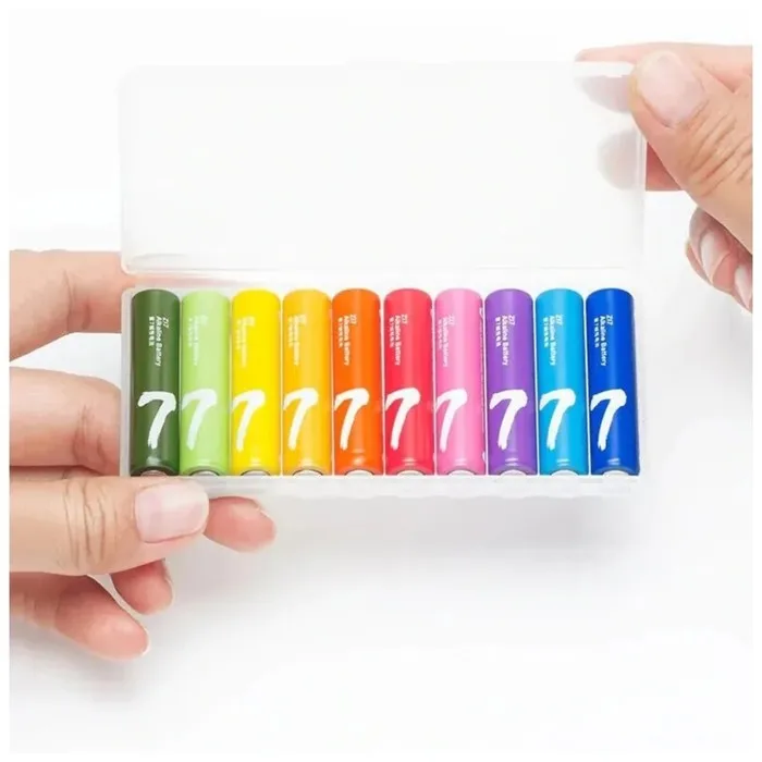 Батарейка алкалиновая Xiaomi ZMI Rainbow Zi7 AАA LR03-10BOX 1.5 В 10 шт. |