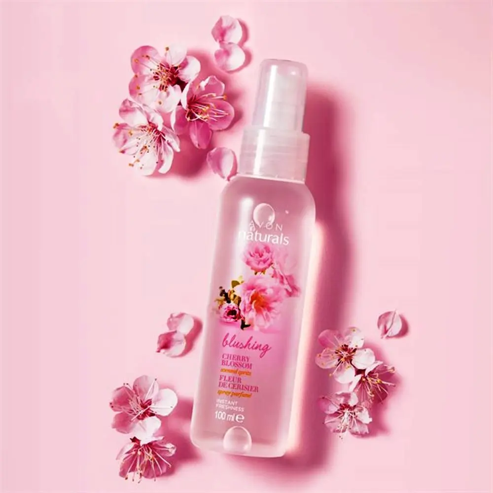Лосьон-спрей Эйвон/Avon naturals для тела &quotЦветущая сакура&quot 100 мл 100% Оригинал |