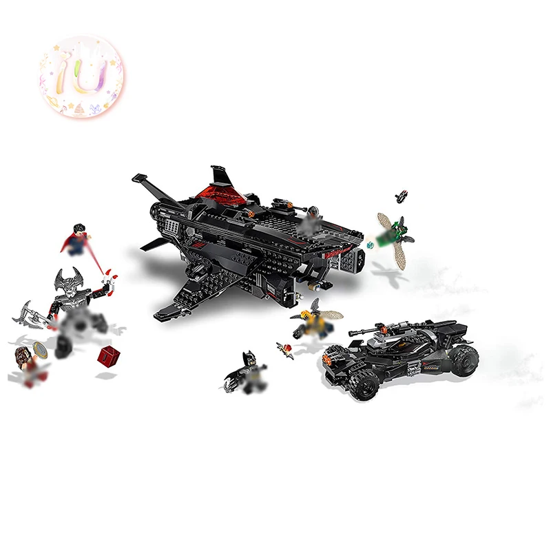 BELA 10846 Super Heroes Flying Fox: Бэтмобиль Airlift Attack Строительные блоки подарки игрушки для