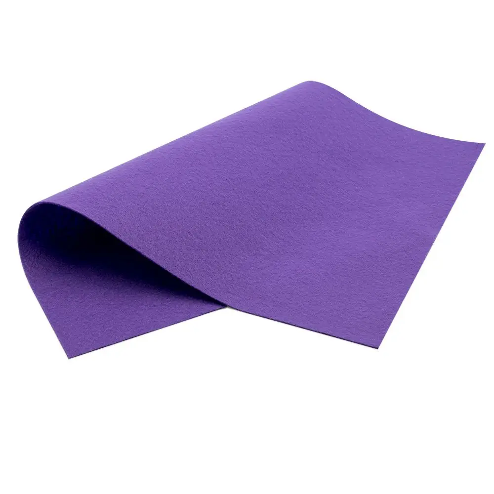 Korean soft felt 1mm color A-10 (purple) size 90 х110см | Felt