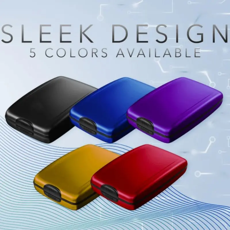 НОВЫЕ Безопасные RFID ввода и вывода средств Кошелек Кредитная Держатель для карт